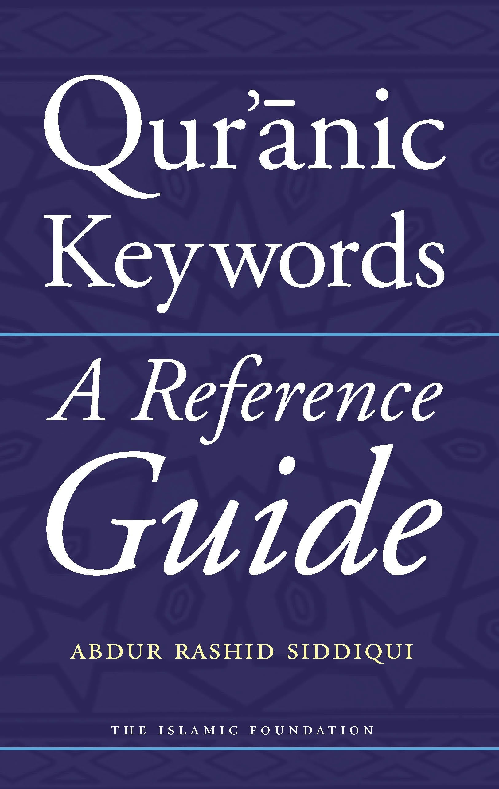 Book cover image for Qur'anic Keywords ISBN: 9780860374428